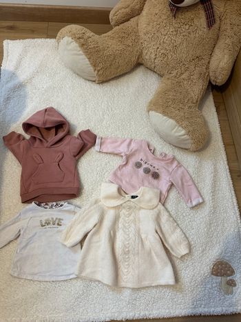 Lot pulls 1 mois hiver