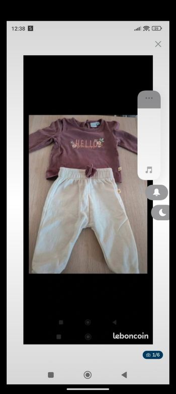 Ensemble p'tit bisou 3 mois