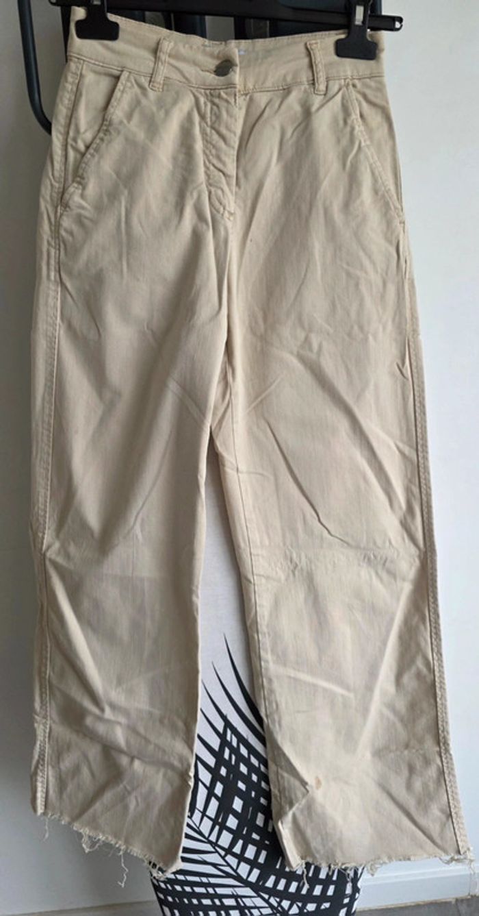 Pantalon wide leg