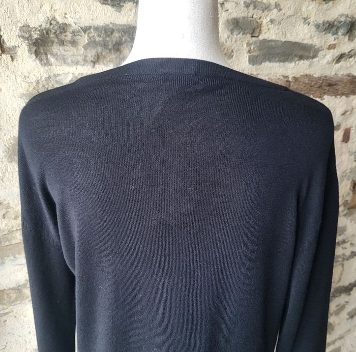 Pull fin noir U Collection Taille M - photo numéro 8