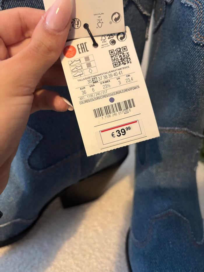 Santiags pull and bear jean - photo numéro 3