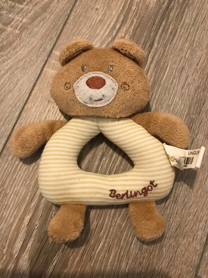 Hochet doudou berlingot