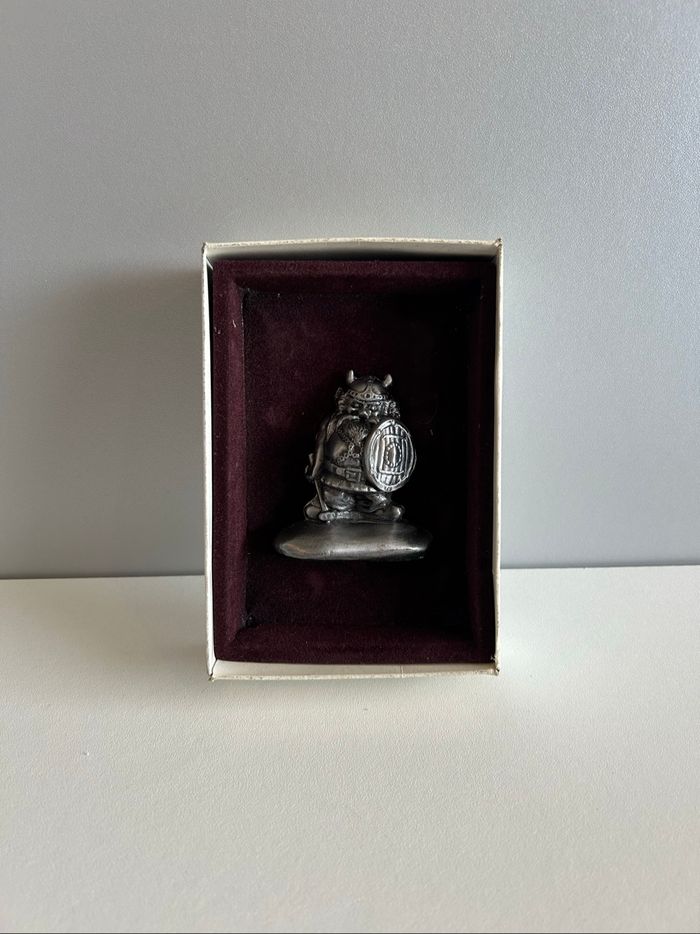 Figurine viking en métal – dans son écrin – style médiéval - photo numéro 2