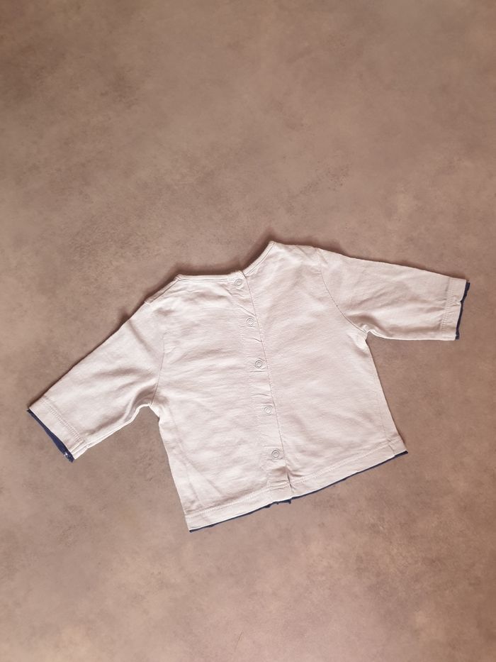 T-shirt Manche Longue 1mois - photo numéro 2