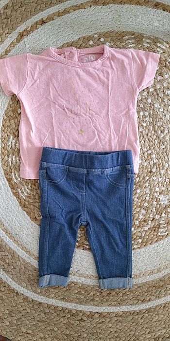 Ensemble legging tshirt