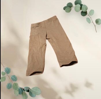 Legging/Pantalon léger bébé fille 3 mois - Marron Chiné