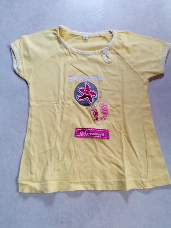 Tee shirt fille - photo numéro 2
