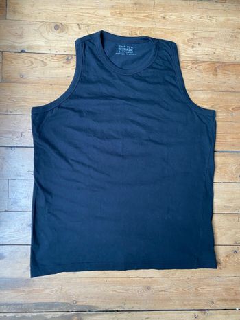 T-shirt débardeur noir XL TEX  neuf