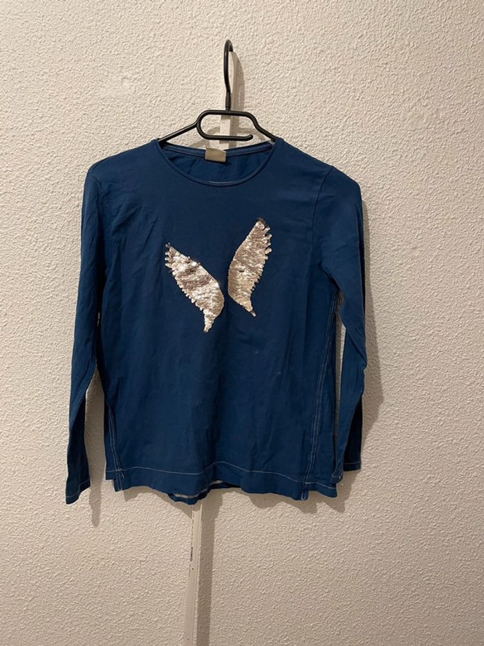 T shirt ML zara 13/14 ans