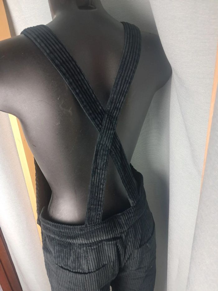 Songe Lab salopette en velour noir T.36/38 - photo numéro 10