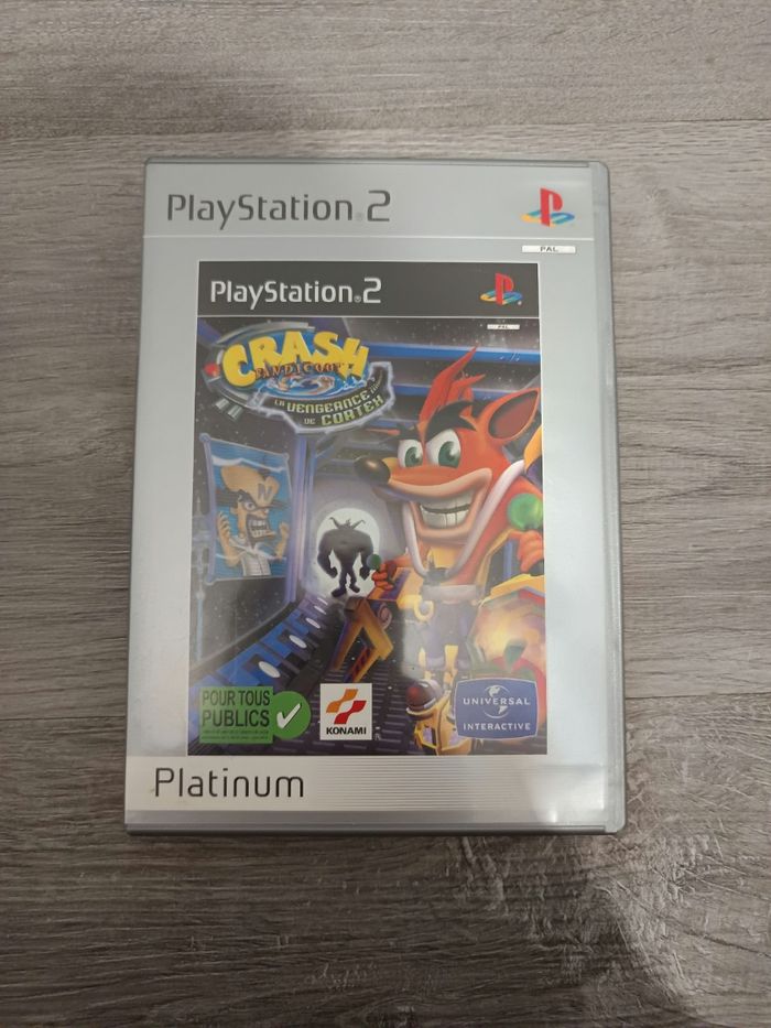 Crash bandicoot la vengeance de cortex ps2