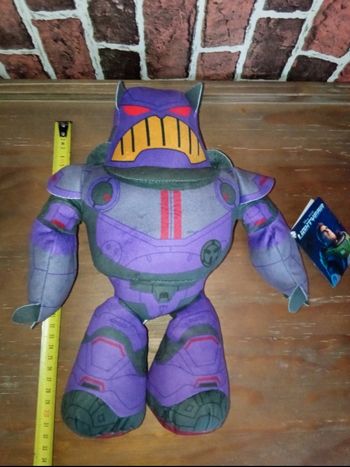 Peluche Zurg Buzz l'éclair