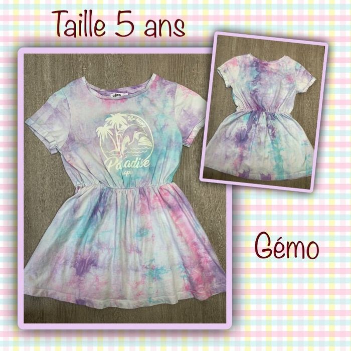 Robe été paradise  - taille 5 ans