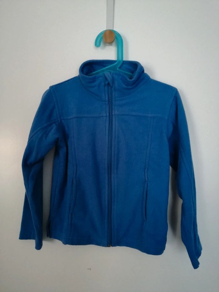 Gilet zippé polaire 6 ans