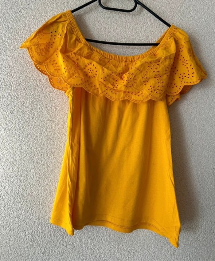 Tee shirt épaule dénudée - photo numéro 3