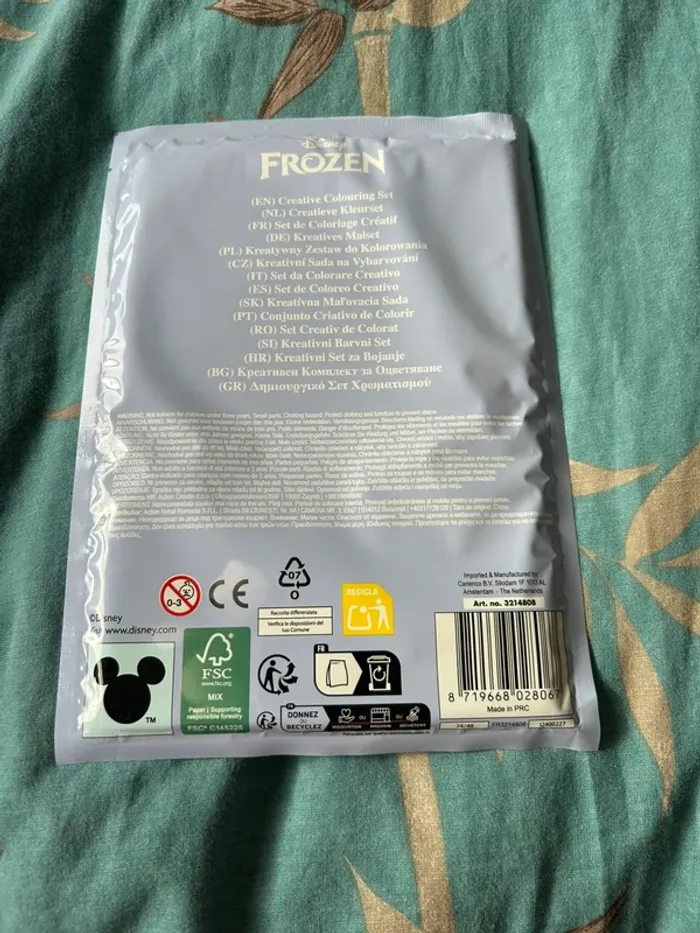 Kit de coloriage la reine des neiges - photo numéro 2