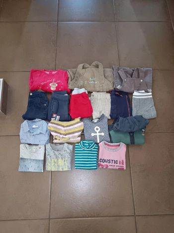 Lot de 17 vêtements garçon