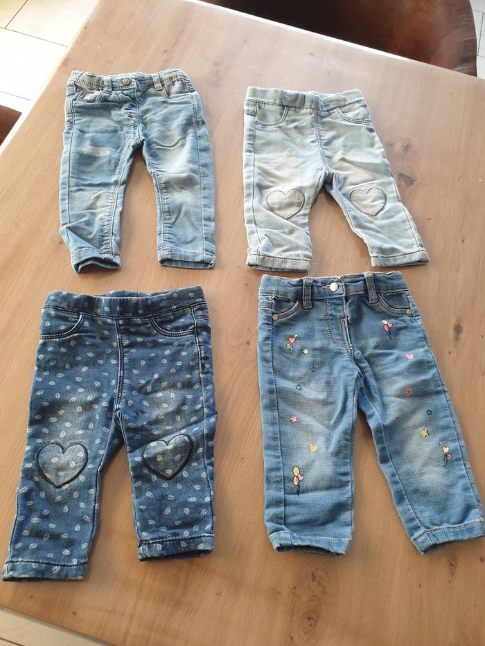 Lot de 4 pantalons 6 mois