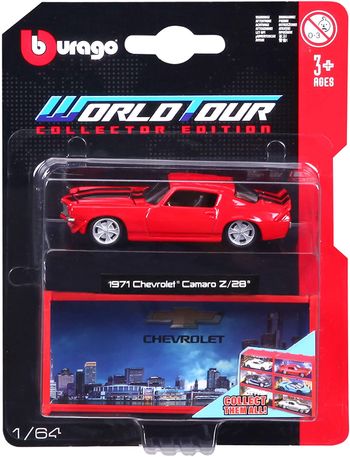 Bburago World Tour Chevrolet Camaro Z/28 1971