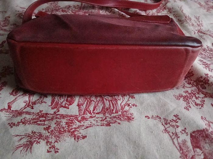 sac en cuir lisse et daim - photo numéro 4