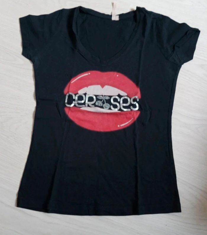 T shirt vintage le temps des cerises