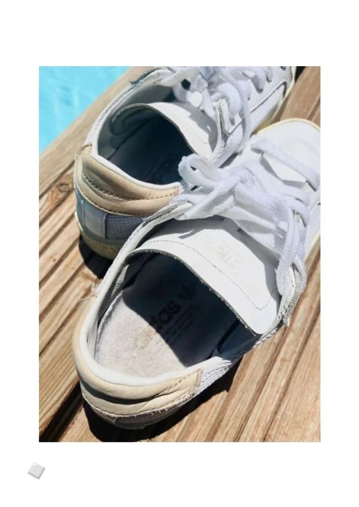 Basket femme blanche adidas - taille 37 - photo numéro 4