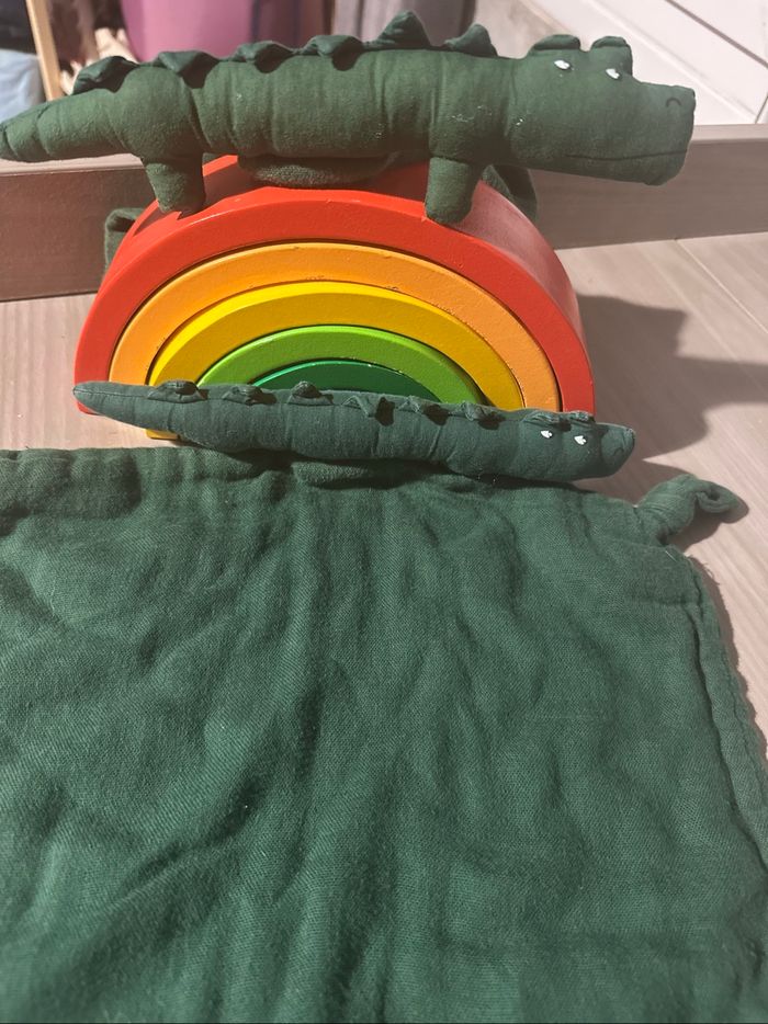 Doudou Crocodile Agnete Liewood - photo numéro 4