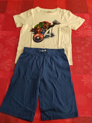 Pyjamamar court ete 8 ans