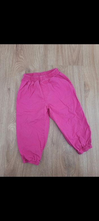 Pantalon rose léger 18 mois
