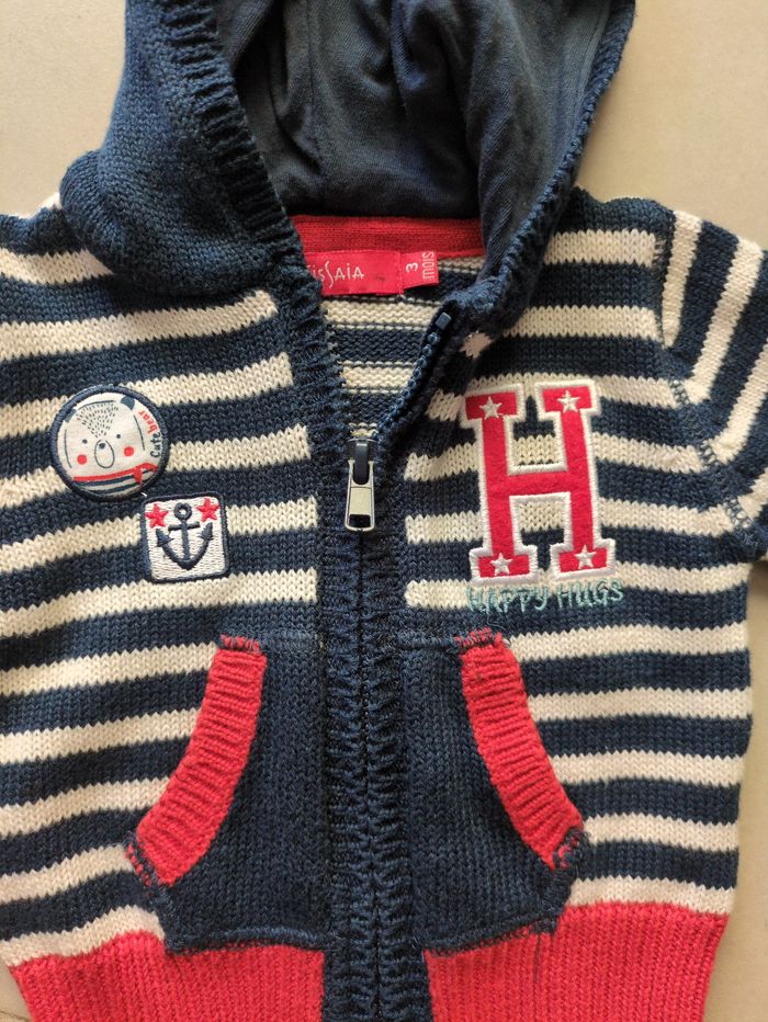 Lot 2 gilets 3 mois - photo numéro 3