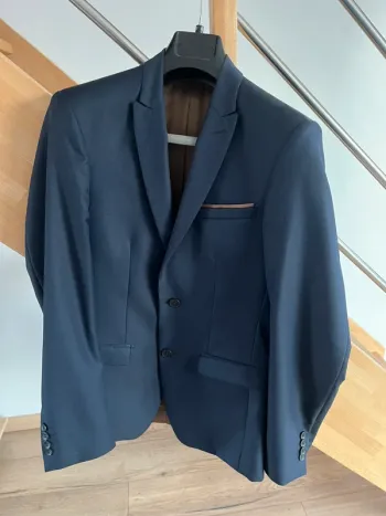 Veste de costume bleu marine