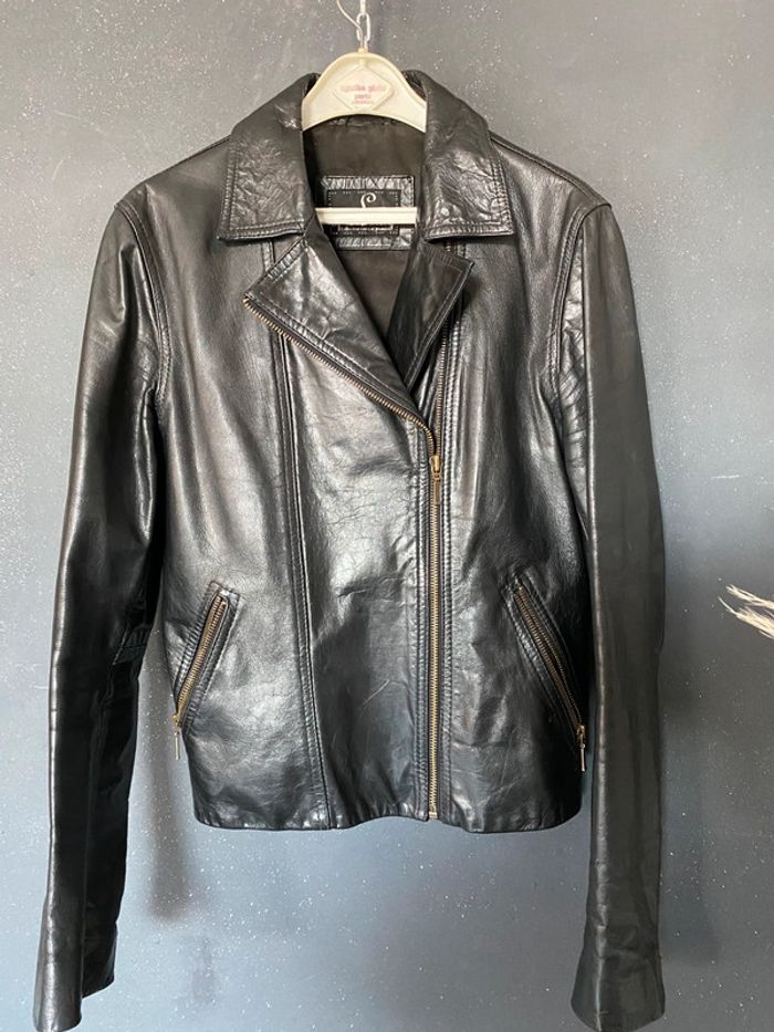 Blouson cuir de chèvre - photo numéro 3