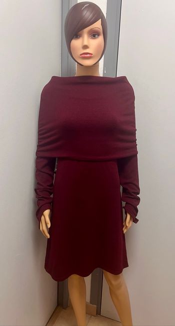 Robe d'hiver  grand col