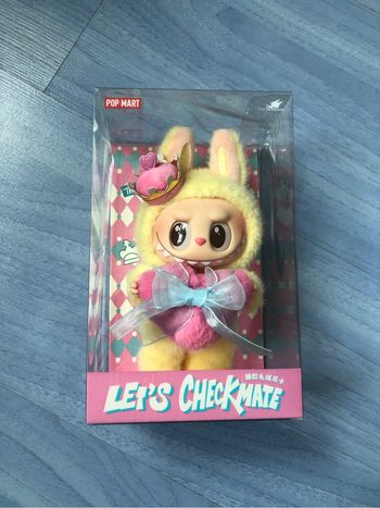 POP MART labubu the monsters let’s checkmate