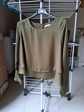 Blouse kaki ML taille M