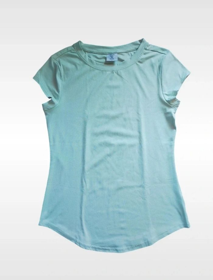 T-shirt  de sport femme couleurs menthe taille xs