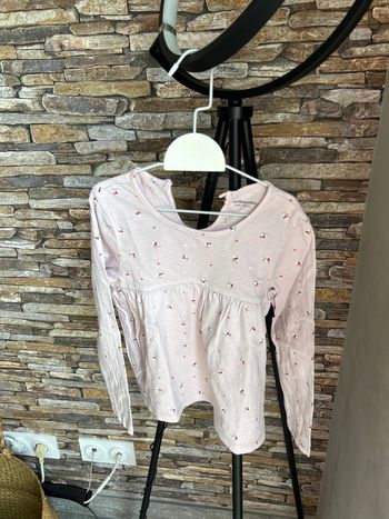 T-shirt manche longue fille 5 ans
