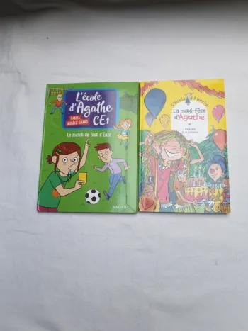 Livres  l'école d'Agathe CE1