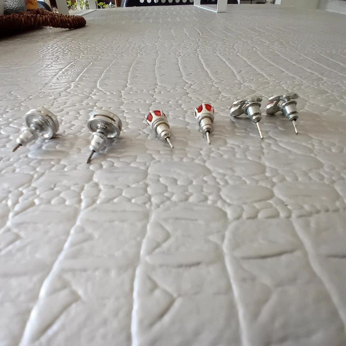 Lot de 3 paires de boucles d'oreilles - photo numéro 5