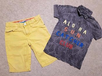 Lot de 2 articles garçon 5ans ikks dpam