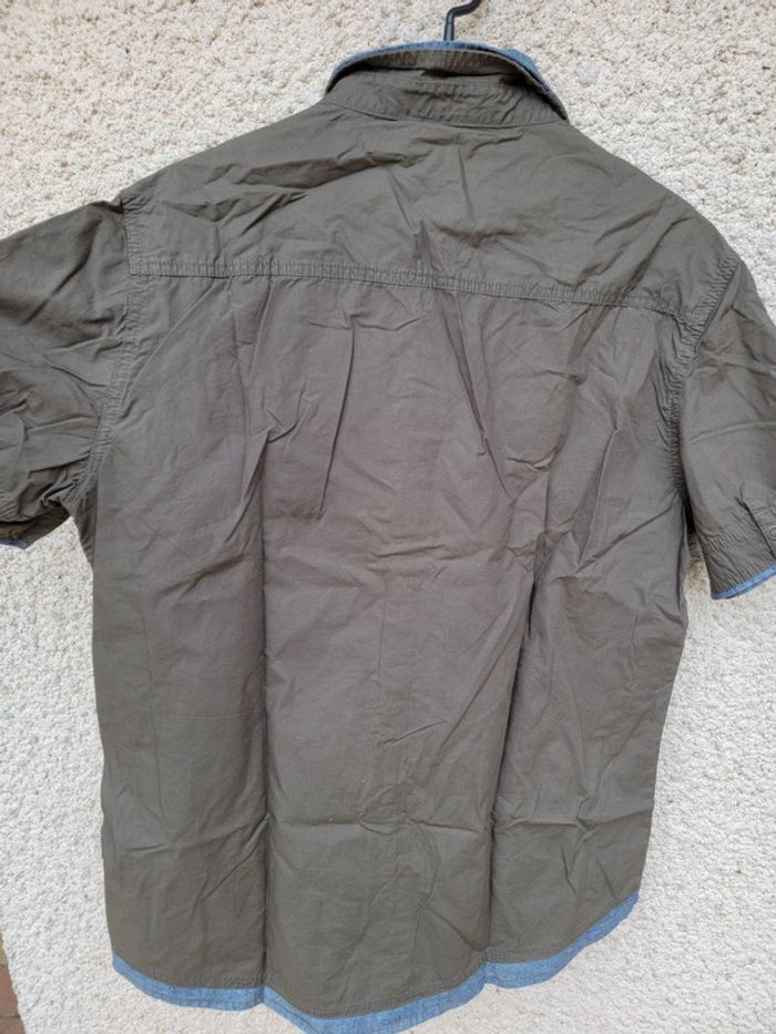 Chemise cargo militaire vintage baggy oversize - photo numéro 3