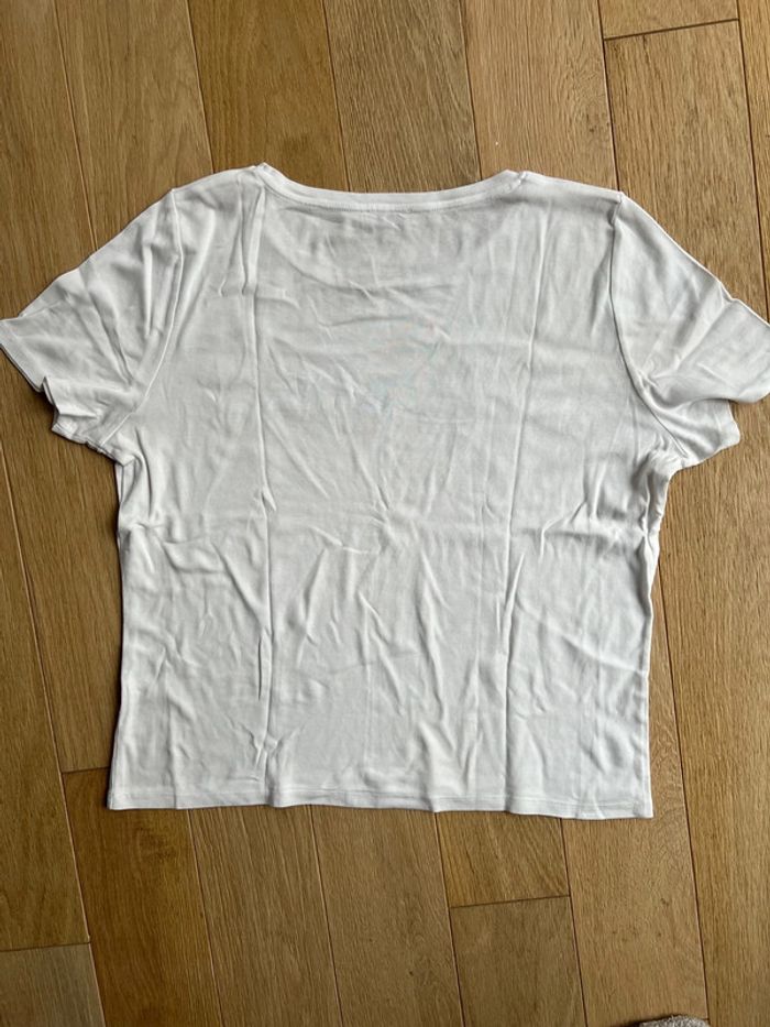Vends tee shirt blanc Antonelle taille 5 bon état - photo numéro 3