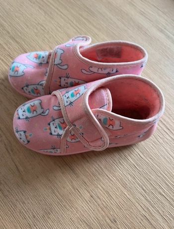 Chaussons chat licorne fille 24
