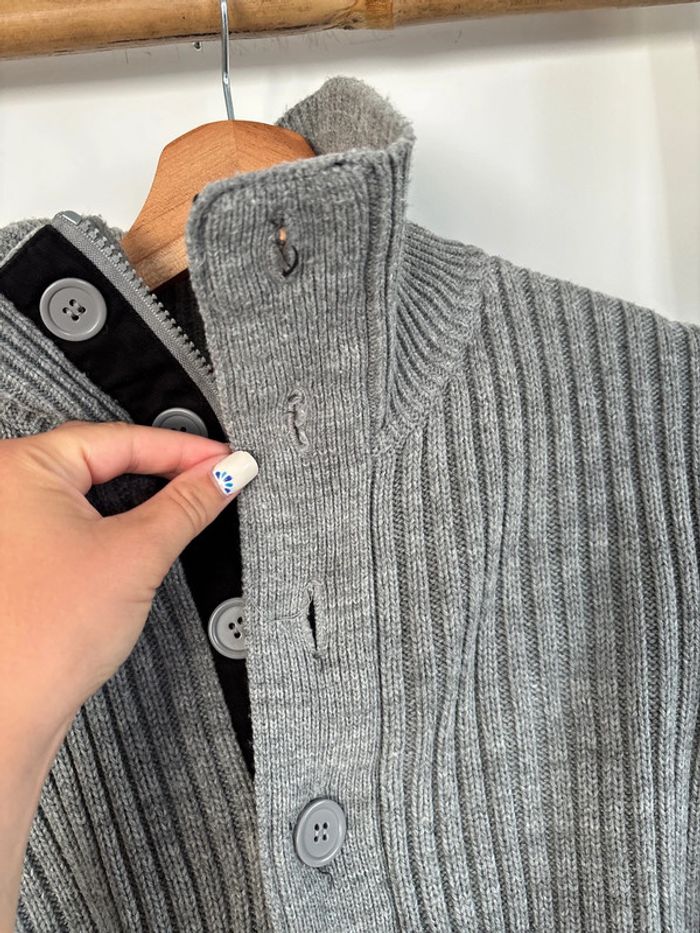 Pull gris taille L - photo numéro 4