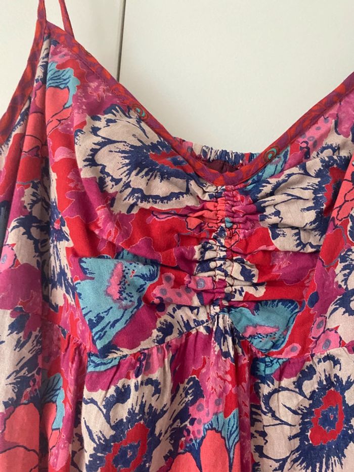 Robe la fiancée du Mékong fleurie - photo numéro 2