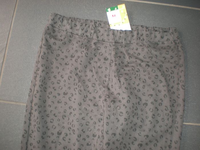 Pantalon legging fille 14 ans neuf motif léopard - photo numéro 2