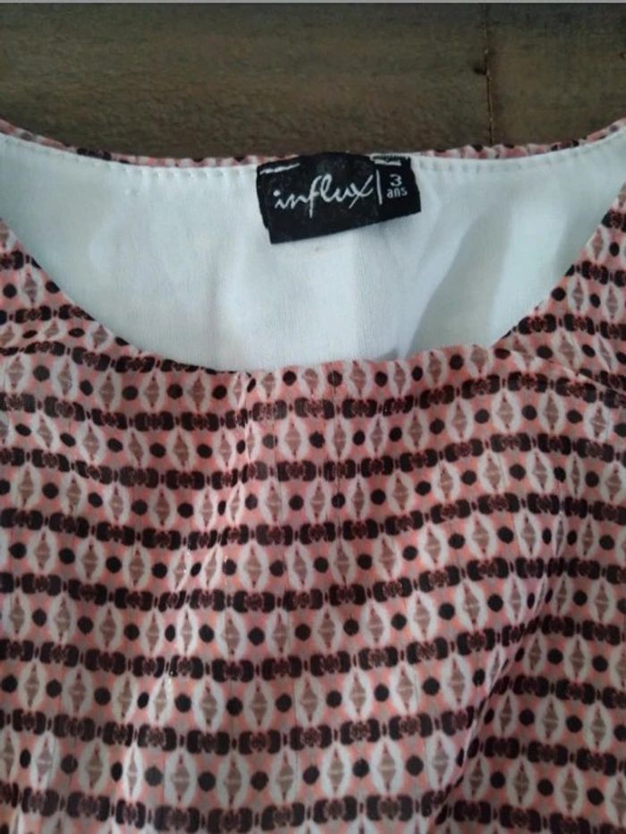 Robe été influx bébé fille 3 Ans - photo numéro 3