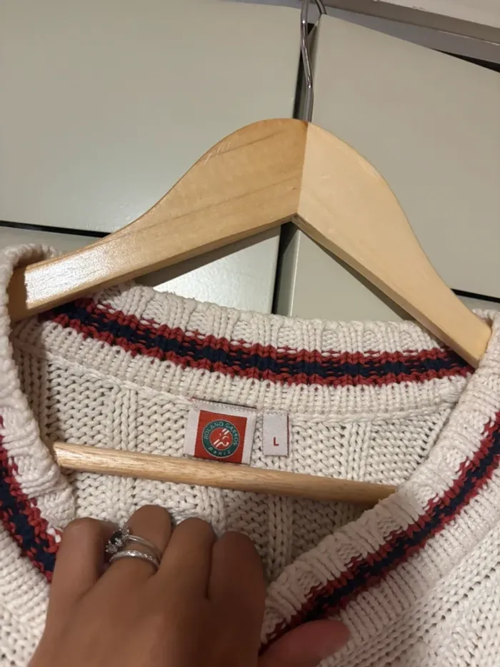 Pull vintage Roland Garros - photo numéro 2