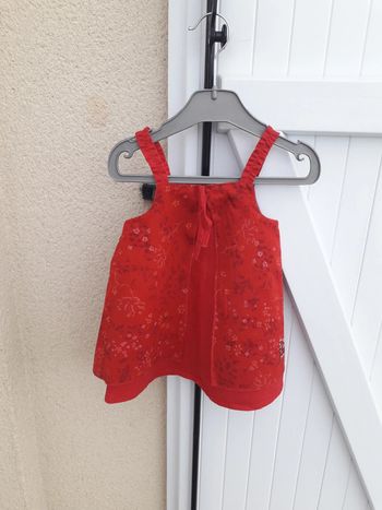 Robe bébé filles sucre d'orge  12 mois