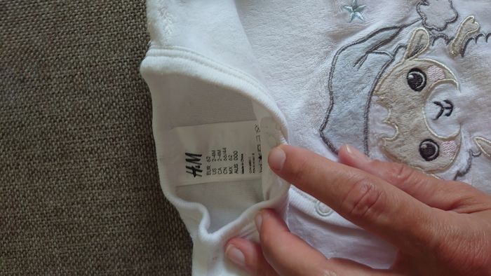 Pyjama bébé mouton H&M - photo numéro 3